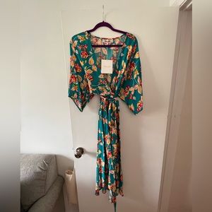 Dvf wrap kimono dress! Brand new!